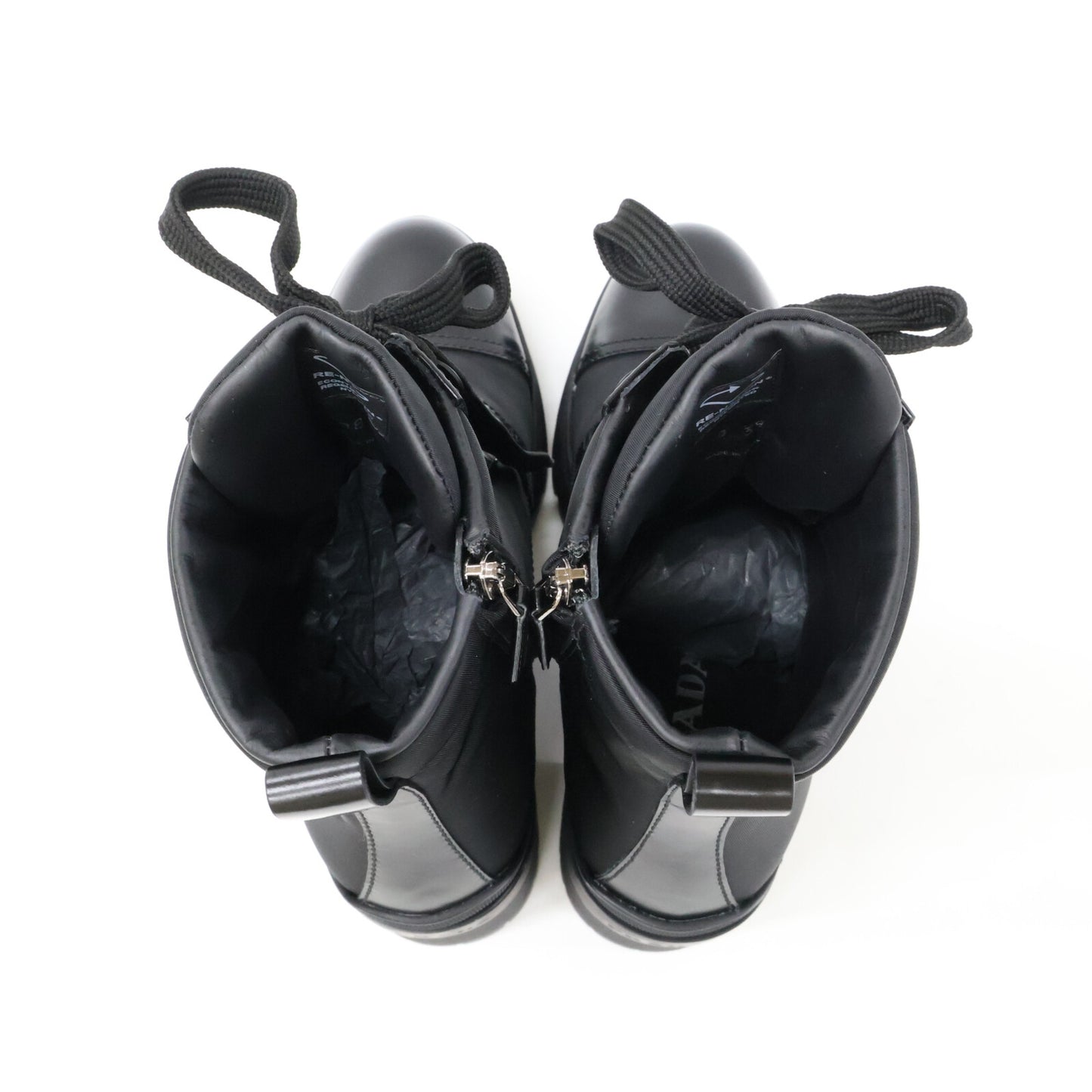 PRADA 普拉达 1T708M RE-NYLON 三角徽标短靴 鞋