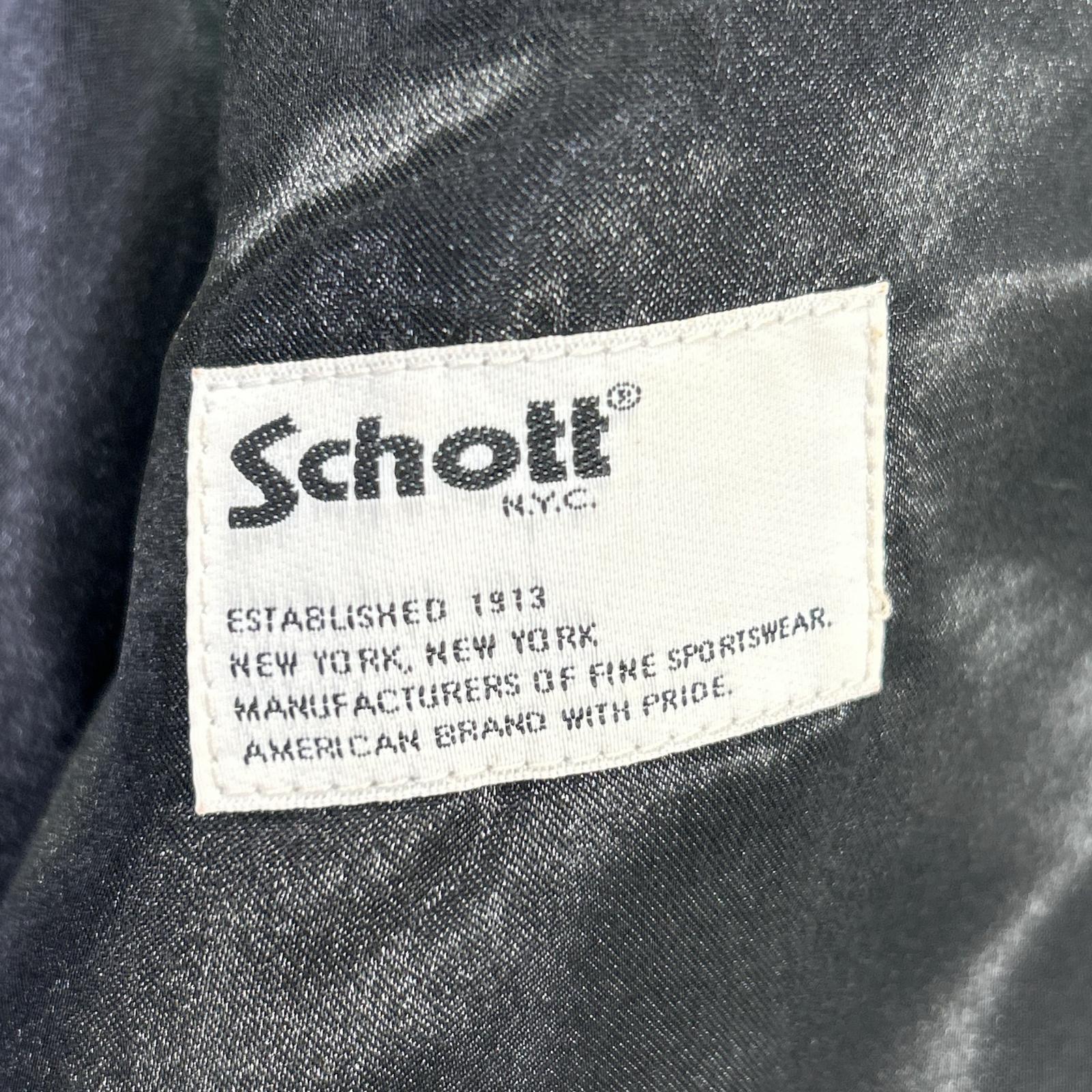 SCHOTT 肖特 782-5152008 绿色 人造丝刺绣夹克 龙虎外套