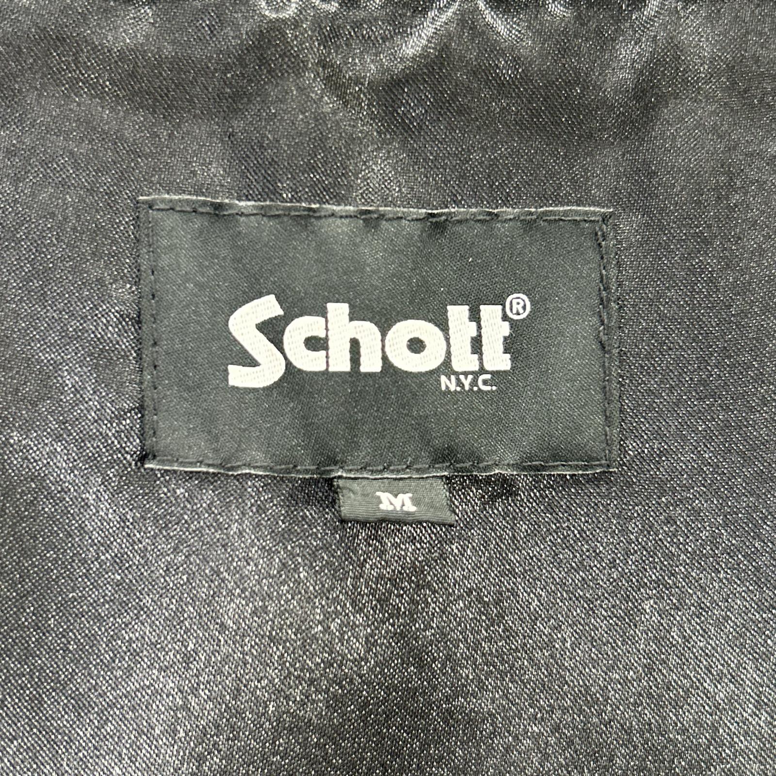SCHOTT 肖特 782-5152008 绿色 人造丝刺绣夹克 龙虎外套