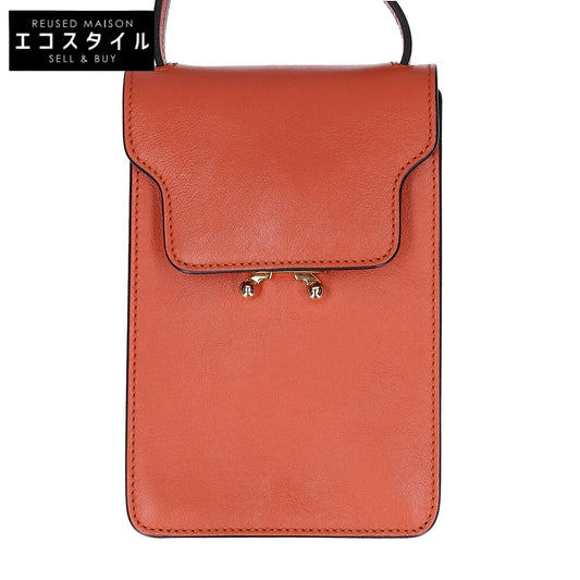 MARNI 【Beautiful Condition】SBMP0083U1 Trunk Vertical Mini Shoulder Bag