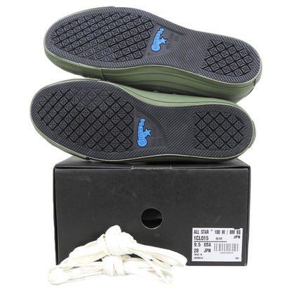 CONVERSE コンバース 新品同様 スニーカー シューズ メンズ グリーン 28cm 1CL015 シューズ 9.5(US)