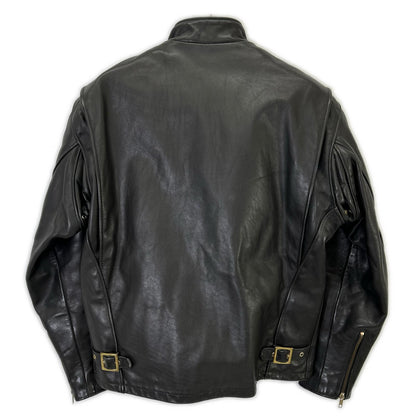 SCHOTT ショット ダークブラウン 641 ボアライナー付き シングルライダースジャケット ジャケット