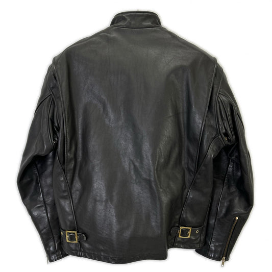 SCHOTT ショット ダークブラウン 641 ボアライナー付き シングルライダースジャケット ジャケット