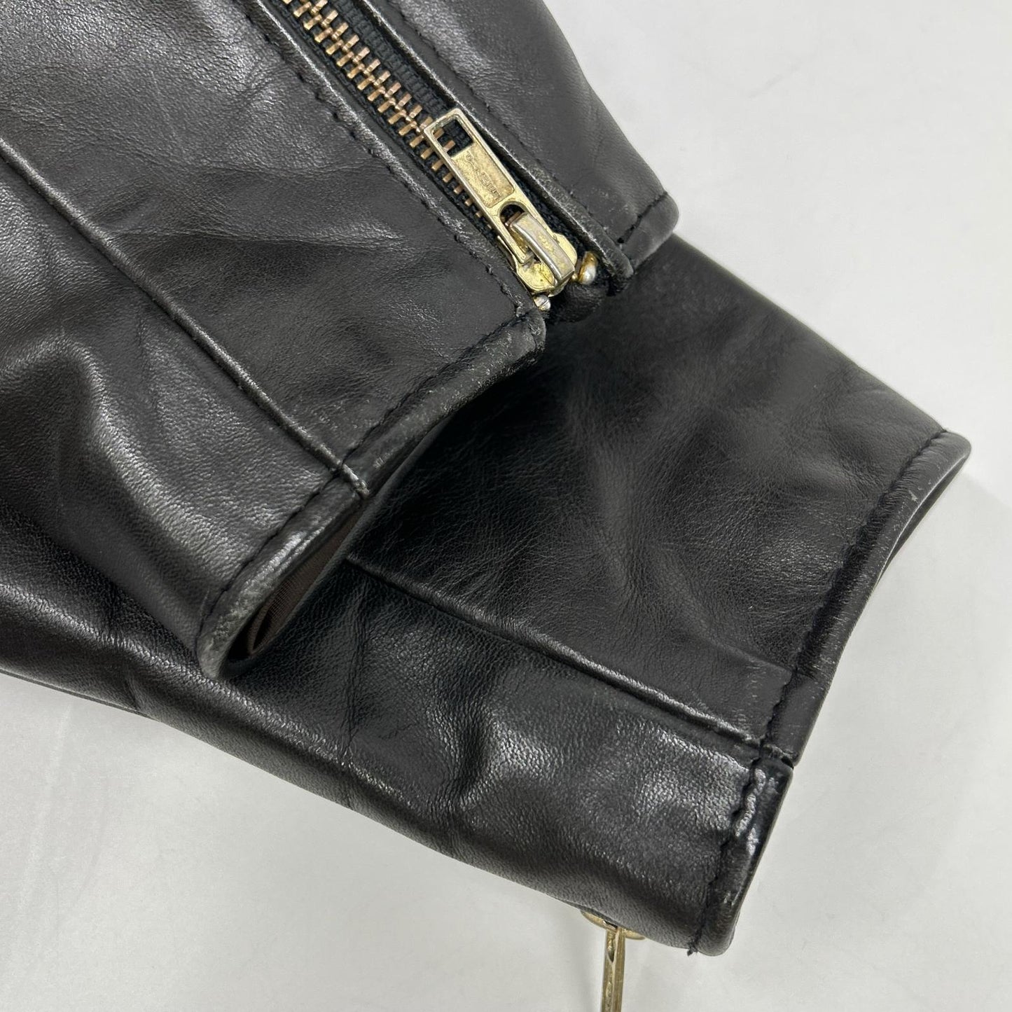 SCHOTT ショット ダークブラウン 641 ボアライナー付き シングルライダースジャケット ジャケット