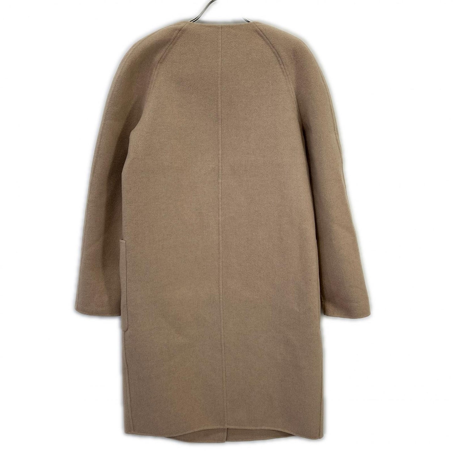 BOTTEGA VENETA ボッテガヴェネタ ライトベージュ 424989 VD0D0 カシミヤ デザインコート コート