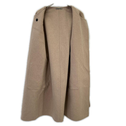 BOTTEGA VENETA ボッテガヴェネタ ライトベージュ 424989 VD0D0 カシミヤ デザインコート コート
