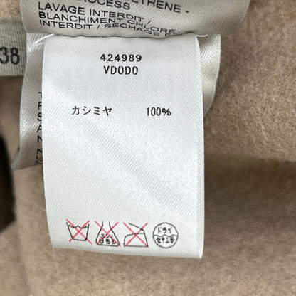 BOTTEGA VENETA ボッテガヴェネタ ライトベージュ 424989 VD0D0 カシミヤ デザインコート コート