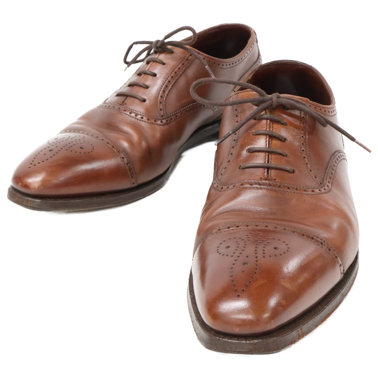 Crockett&Jones クロケット＆ジョーンズ 5359 セルボーン ストレートチップ ブローグレザーシューズ シューズ