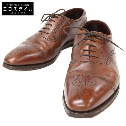 Crockett&Jones Crockett & Jones 5359 Selborne Straight Tip Brogue Leather Shoes