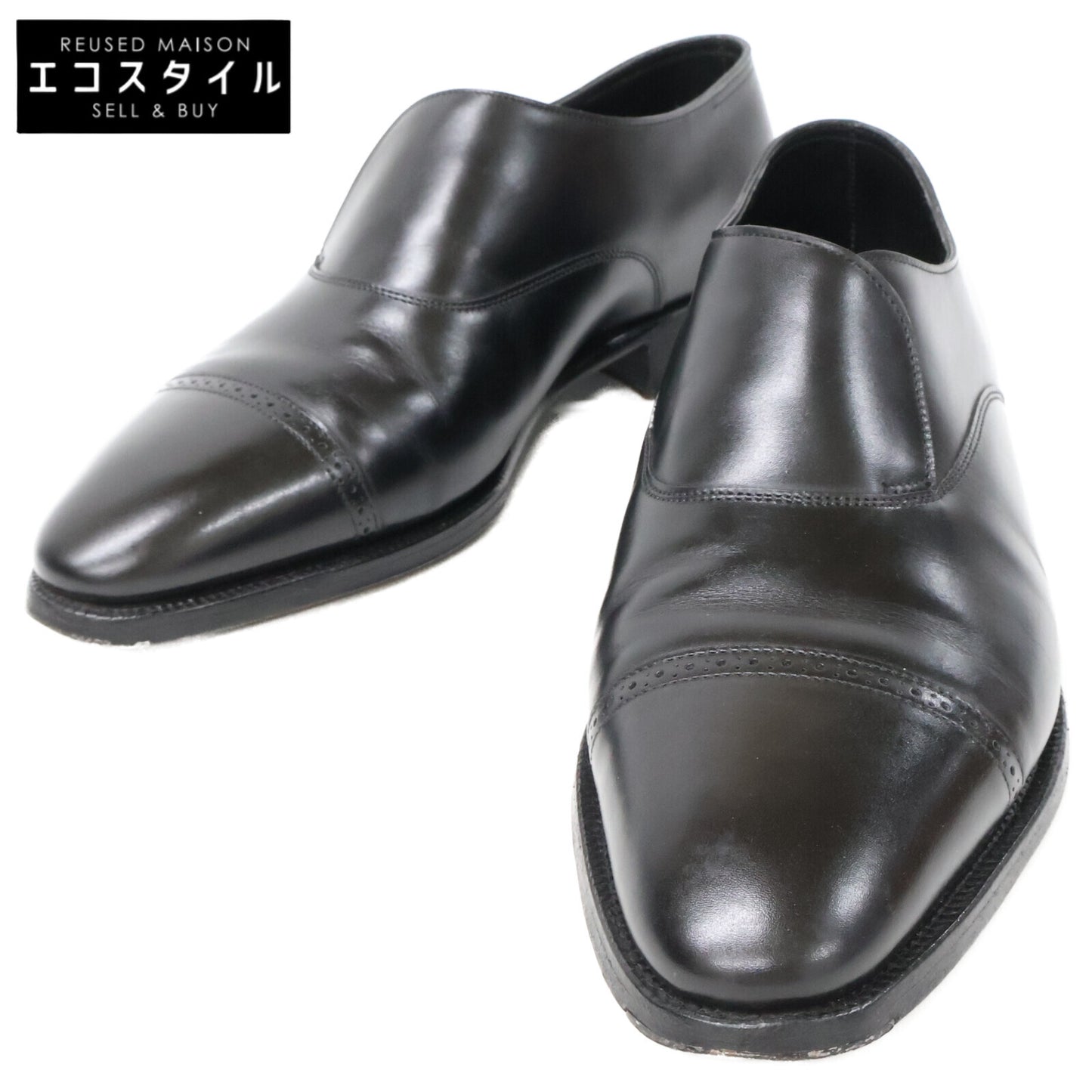 JOHN LOBB Philip II E1000 Last Punched Cap Toe Leather Loafers