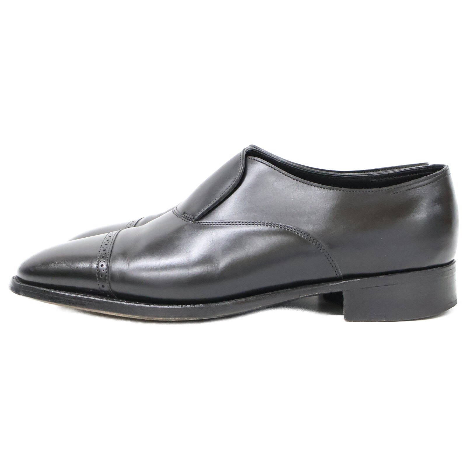 JOHN LOBB Philip II E1000 Last Punched Cap Toe Leather Loafers