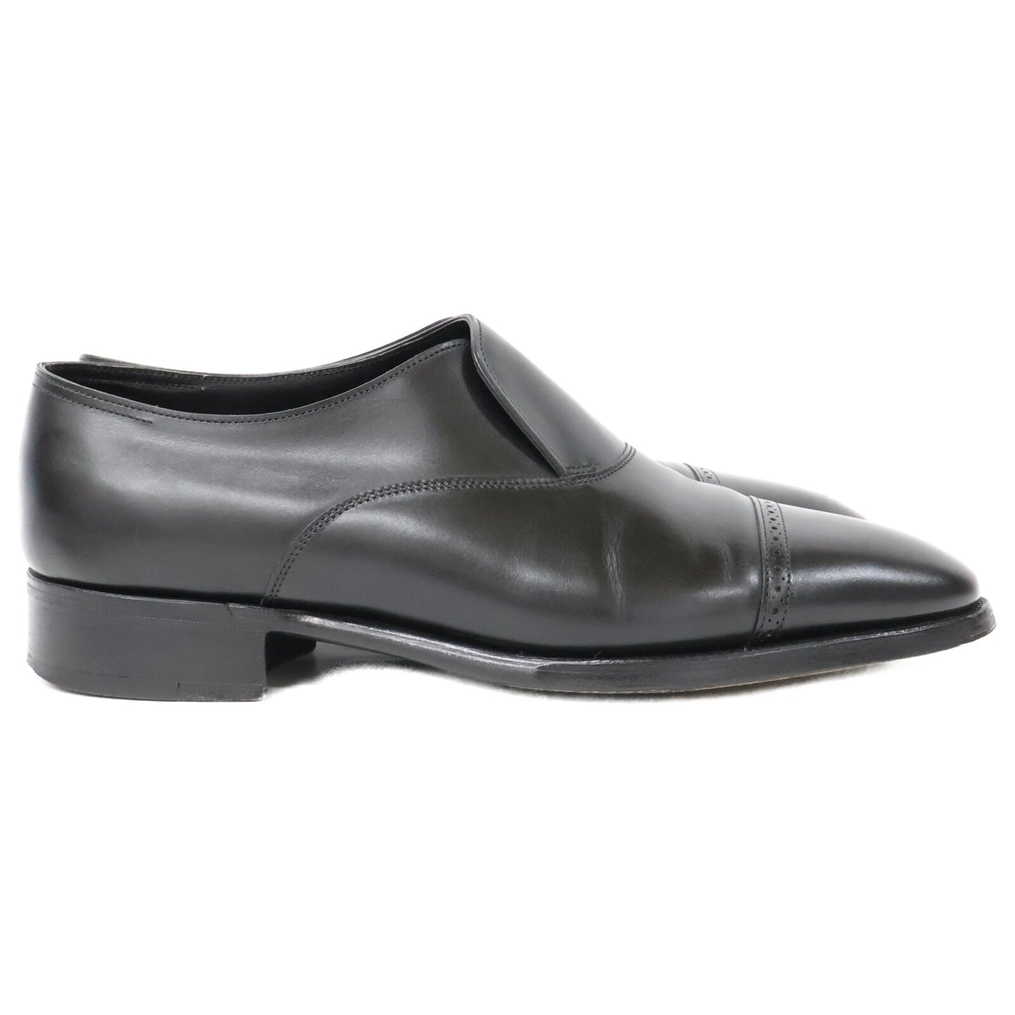 JOHN LOBB Philip II E1000 Last Punched Cap Toe Leather Loafers