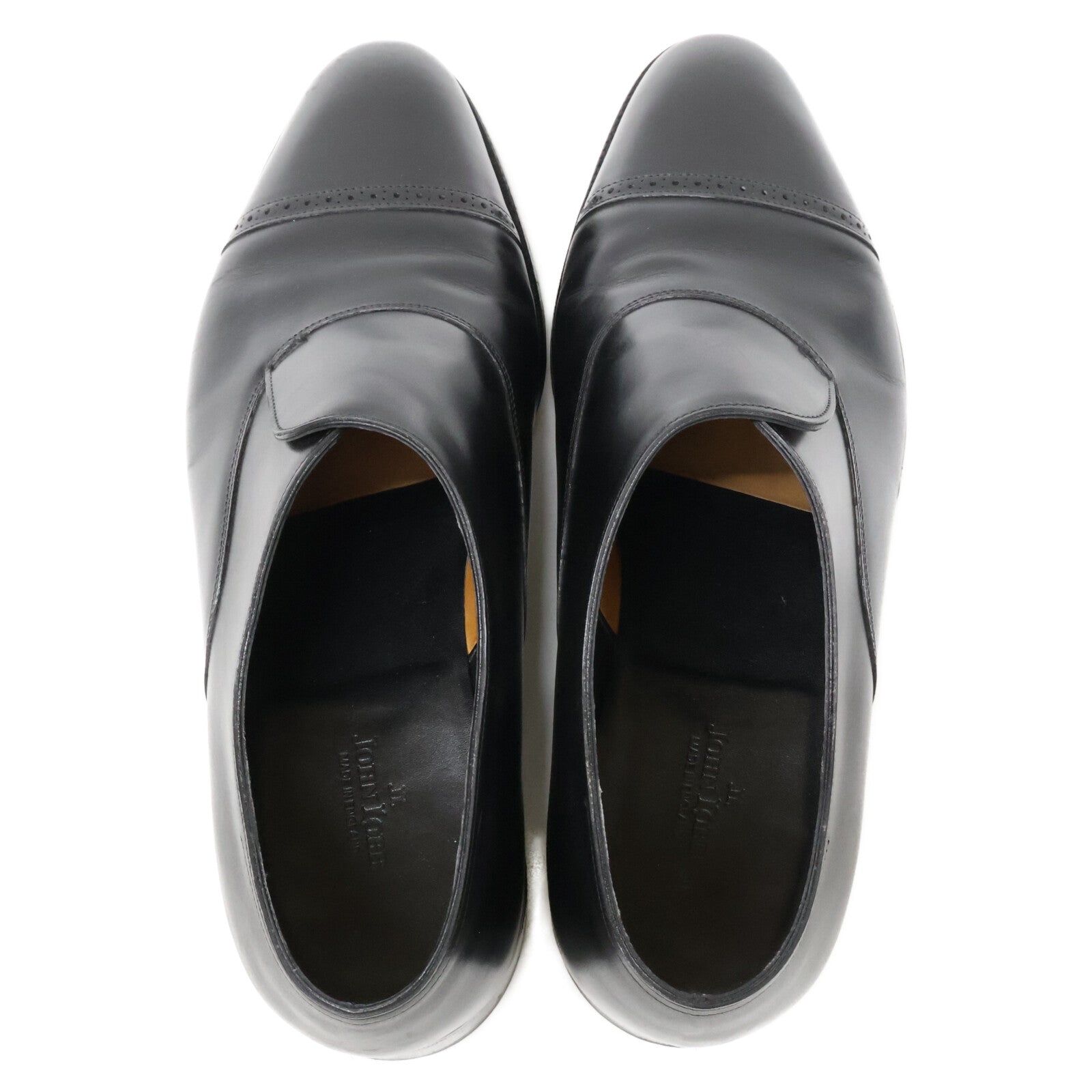 JOHN LOBB Philip II E1000 Last Punched Cap Toe Leather Loafers