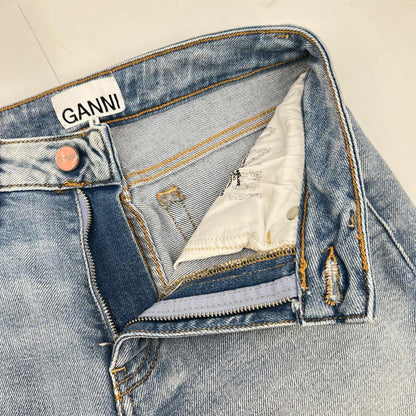 GANNI Blue BEKSI Denim pants