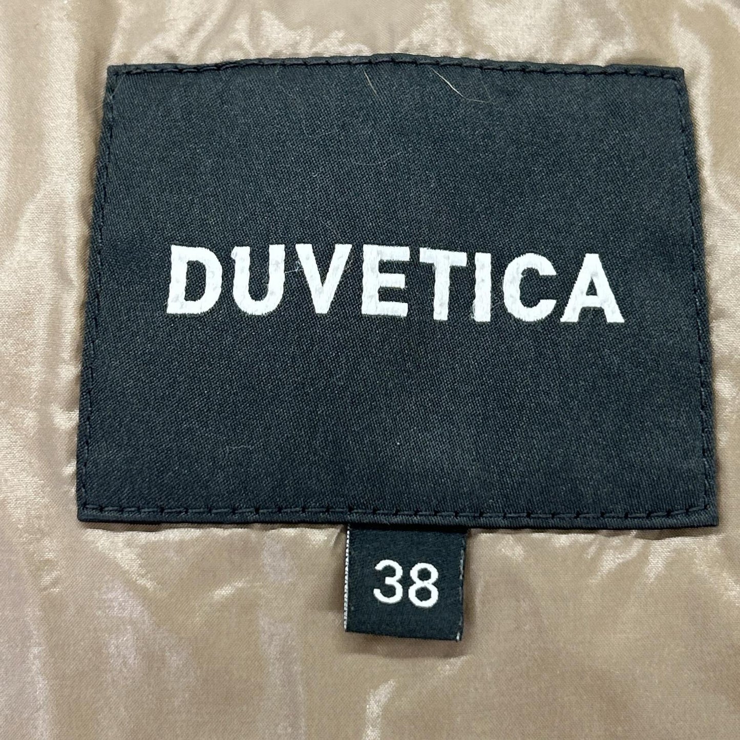 DUVETICA デュベティカ ブラウン カリスドゥエ ラビットファー ダウンコート コート