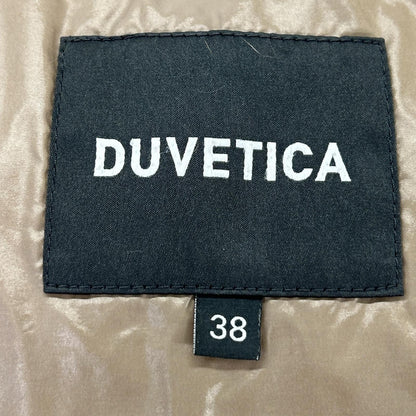 DUVETICA デュベティカ ブラウン カリスドゥエ ラビットファー ダウンコート コート