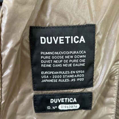 DUVETICA デュベティカ ブラウン カリスドゥエ ラビットファー ダウンコート コート