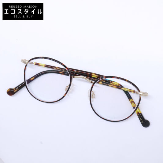 MOSCOT モスコット ZEV COL.Tortoise/Gold 度入りレンズ ボストンシェイプ メガネフレーム 眼鏡 46□21-145
