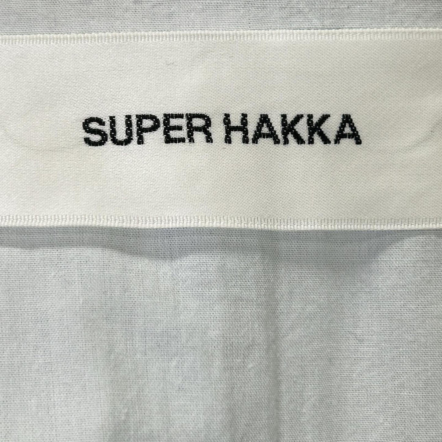 SUPER HAKKA 超级HAKKA 04140013 靛蓝色花卉刺绣11盎司弹力牛仔夹克