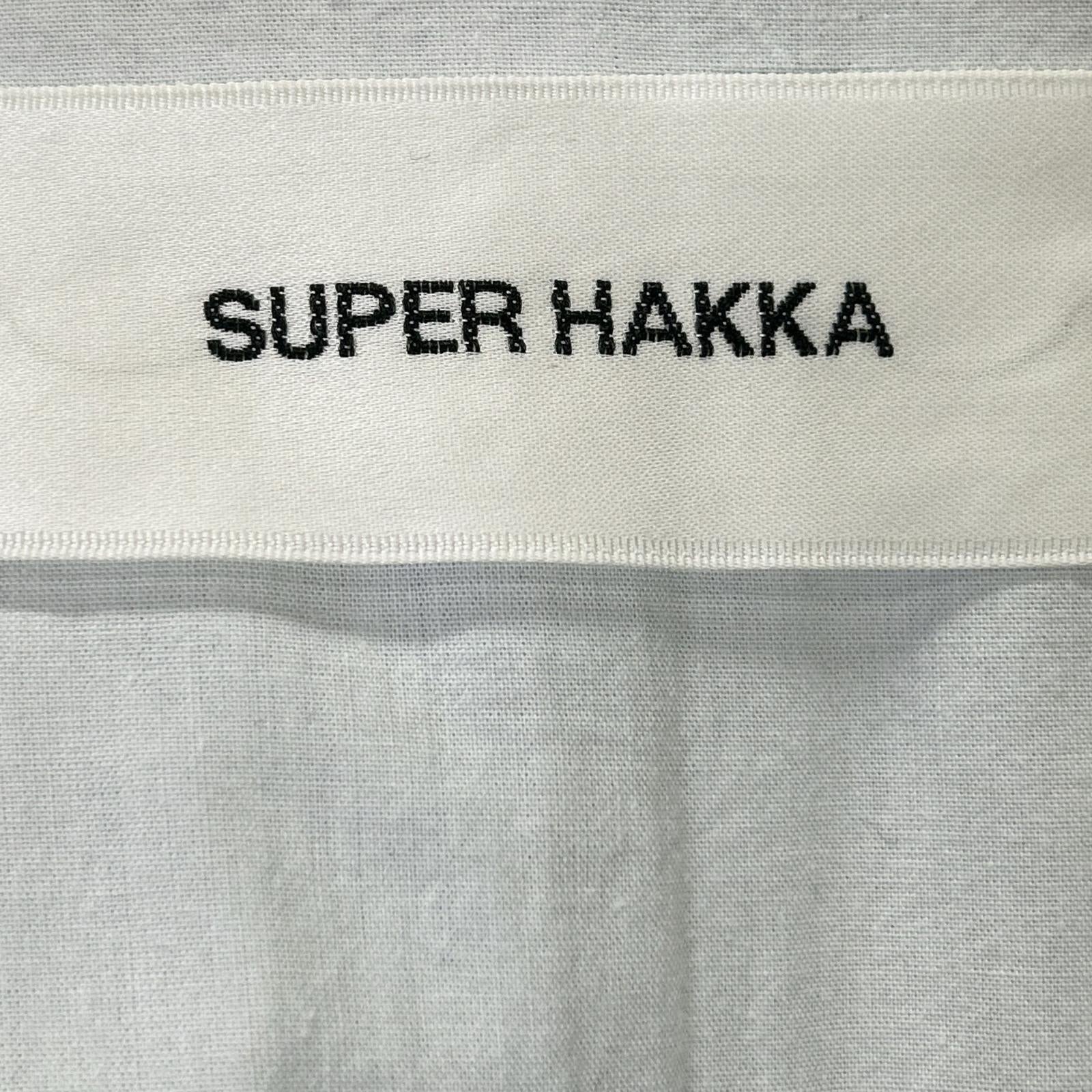 SUPER HAKKA 超级HAKKA 04140013 靛蓝色花卉刺绣11盎司弹力牛仔夹克