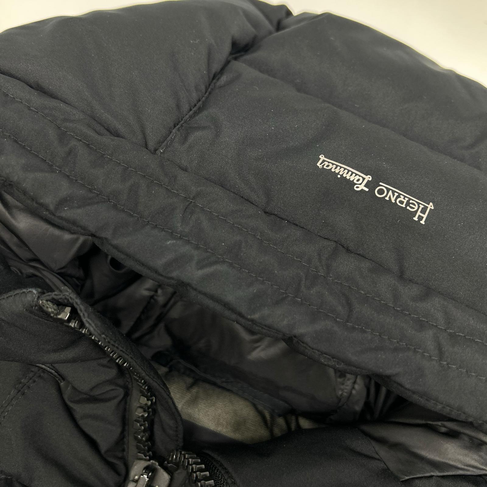 HERNO 赫尔诺 PI123UL 海军蓝 LAMINAR 双层GORE-TEX WINDSTOPPER 连帽夹克 46