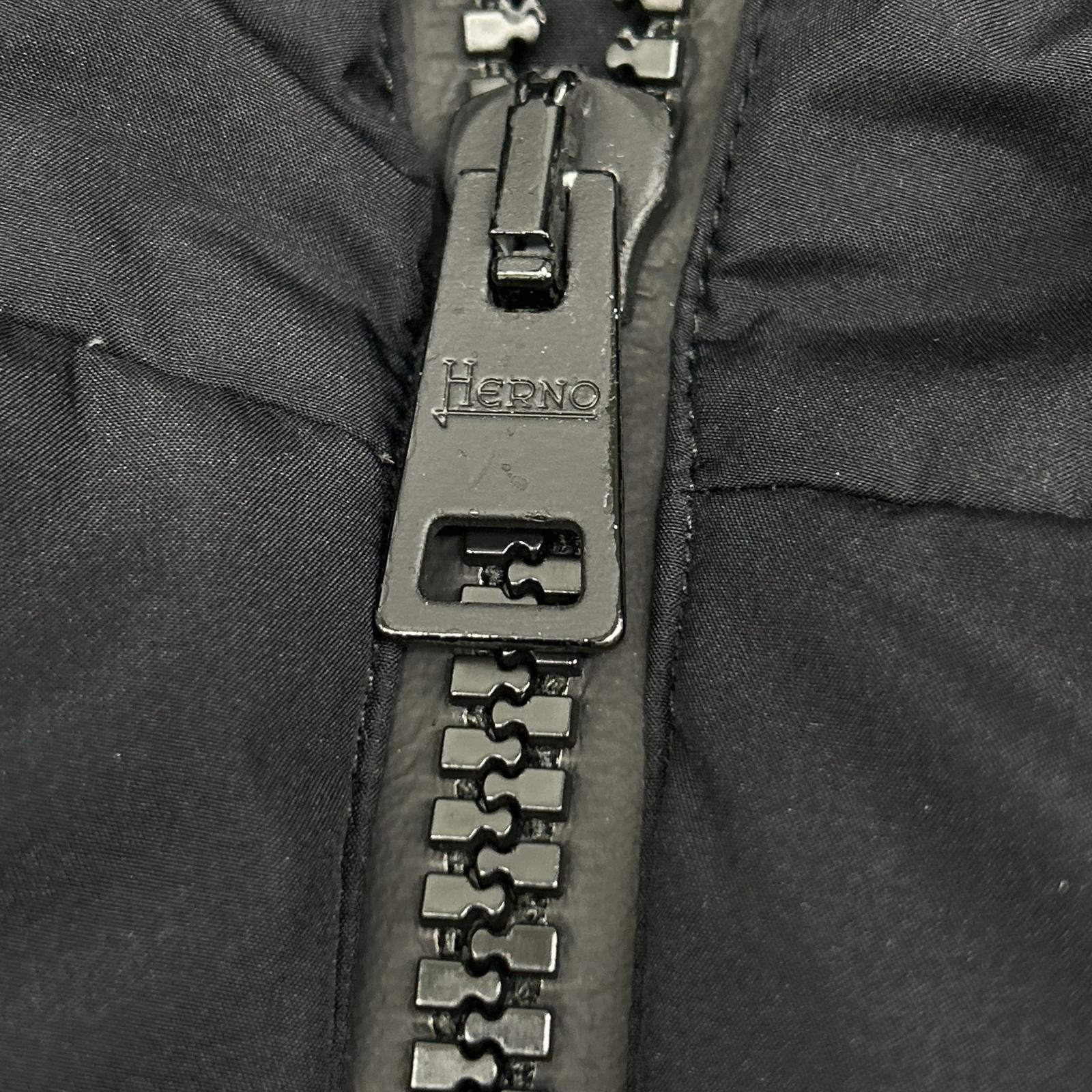 HERNO 赫尔诺 PI123UL 海军蓝 LAMINAR 双层GORE-TEX WINDSTOPPER 连帽夹克 46