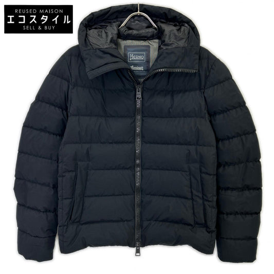 HERNO ヘルノ PI123UL ネイビー ラミナー 2 ゴアウインドストッパーフーディー ジャケット