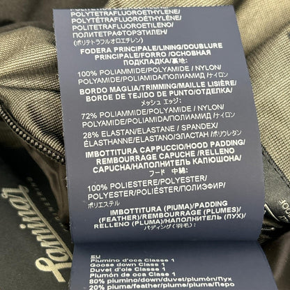 HERNO 赫尔诺 PI123UL 海军蓝 LAMINAR 双层GORE-TEX WINDSTOPPER 连帽夹克 46
