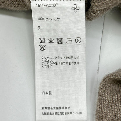 TOYOBOSHI TOYOBOSHI 糸衣 NUNA 15IT-PC2007 棕色混色 100%羊绒针织裤 下装