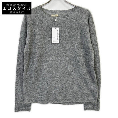 TOYOBOSHI 东洋纺 糸衣 14IT-PC3101 SAROMA 灰色 ERLANGSHAN 100%羊绒针织上衣