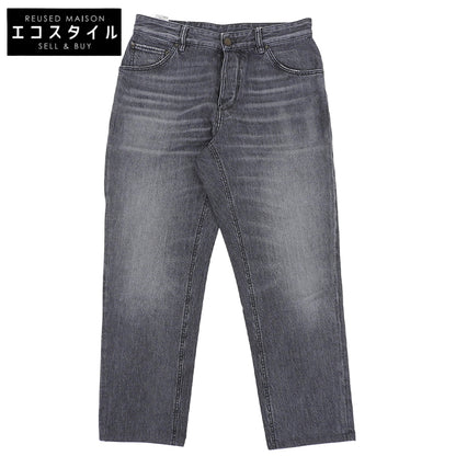 Excellent Condition REBEL Vintage Washed Cut-off Black Denim Pants Bottoms Men's 31 Bottoms 31 Men's
