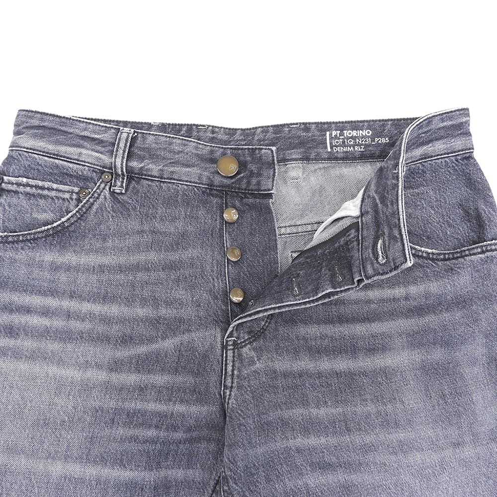 Excellent Condition REBEL Vintage Washed Cut-off Black Denim Pants Bottoms Men's 31 Bottoms 31 Men's