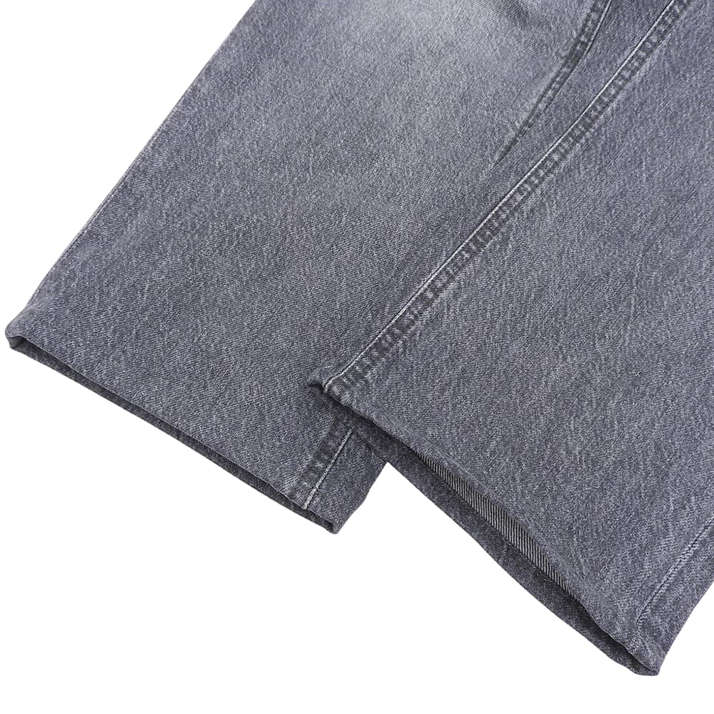 Excellent Condition REBEL Vintage Washed Cut-off Black Denim Pants Bottoms Men's 31 Bottoms 31 Men's