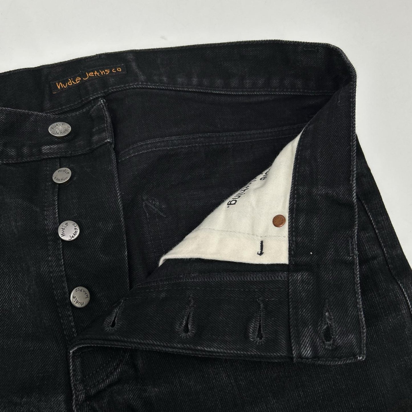NudieJeans Nudie Jeans Rad Rufus Dry Black Selvage 牛仔裤 裤装