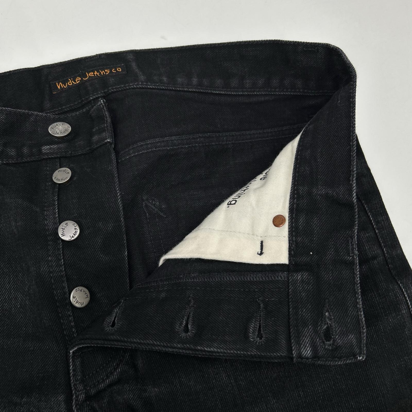 NudieJeans Nudie Jeans Rad Rufus Dry Black Selvage 牛仔裤 裤装
