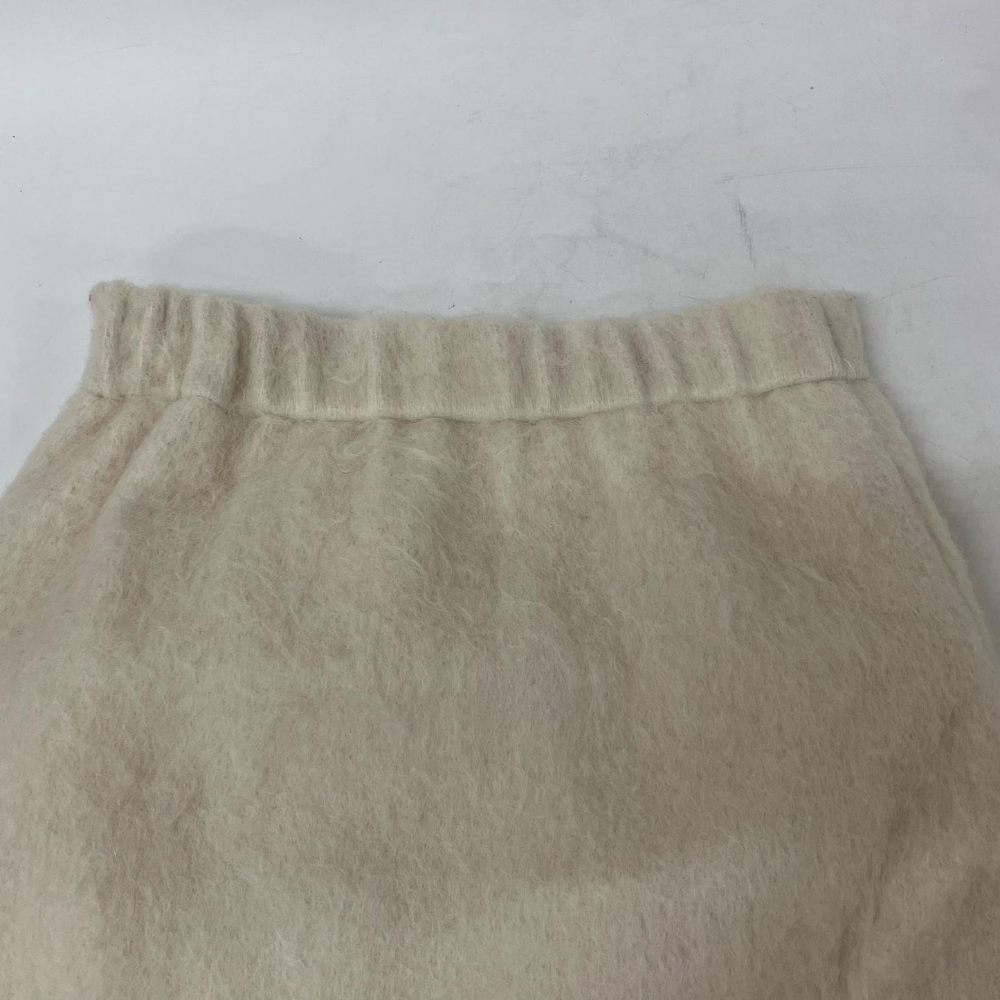 emmi エミ 13WFS245047 白色 羊毛绒迷你裙 短裙 0