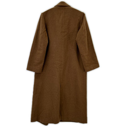 B&Y U-ARROWS BEAUTY & YOUTH UNITED ARROWS Brown Melton Long Chester Coat Outerwear Not indicated