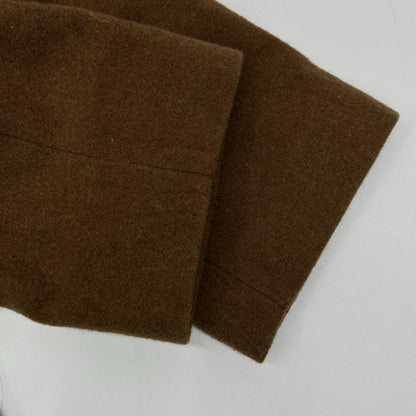B&Y U-ARROWS BEAUTY & YOUTH UNITED ARROWS Brown Melton Long Chester Coat Outerwear Not indicated