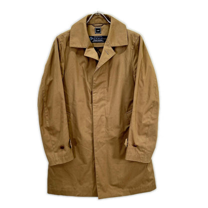 SHIPS 浅褐色 Loro Piana 面料 内胆 大衣 翻领风衣