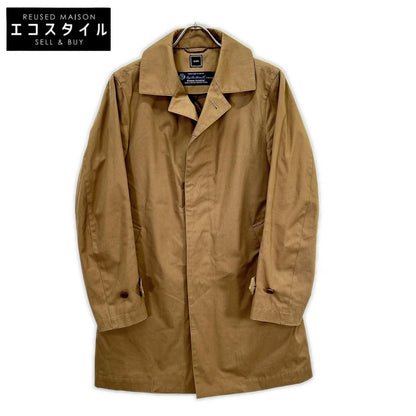 SHIPS 浅褐色 Loro Piana 面料 内胆 大衣 翻领风衣