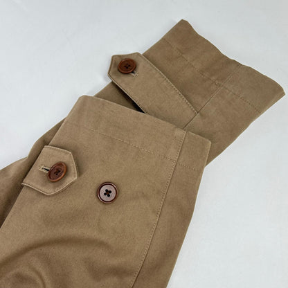 SHIPS 浅褐色 Loro Piana 面料 内胆 大衣 翻领风衣