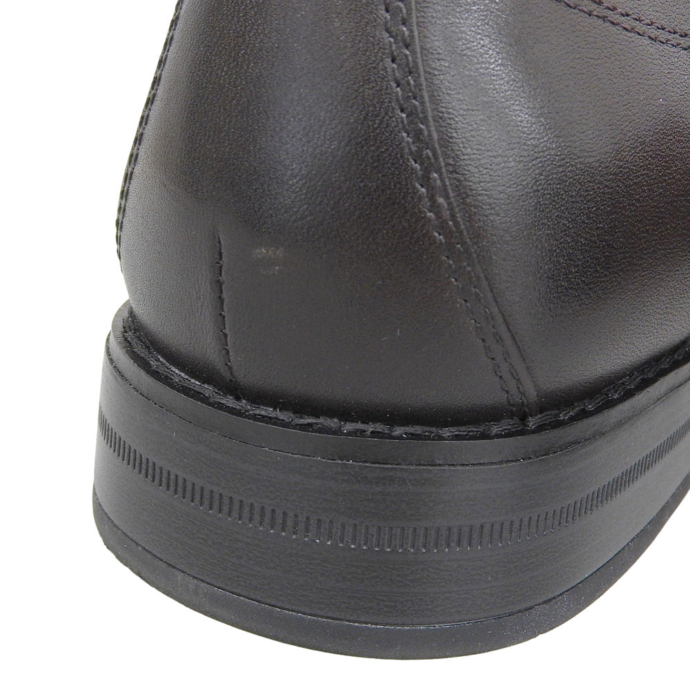 COLE HAAN コールハーン 美品 ハーモン グランド キャップトゥ オックスフォード レザー シューズ メンズ ダークチョコレート C41587 シューズ