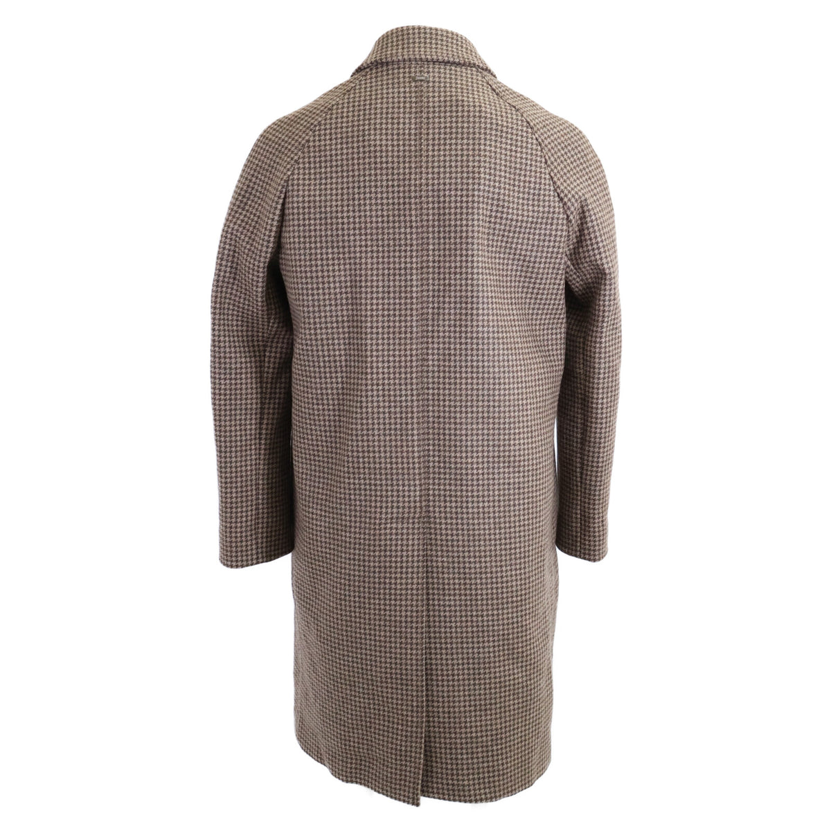 HERNO ヘルノ 新品同様 国内正規 25年製 CA000210U-33460-7780 ハウンドトゥース ステンカラー コート