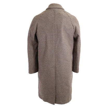 HERNO ヘルノ 新品同様 国内正規 25年製 CA000210U-33460-7780 ハウンドトゥース ステンカラー コート