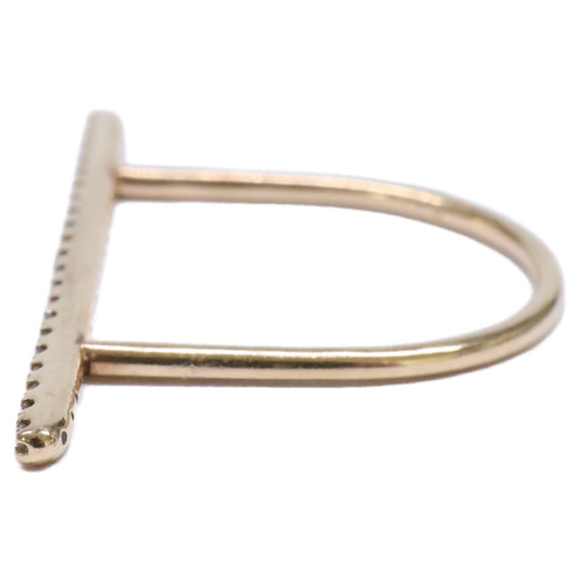 HIROTAKA K10 0.11 Diamond Long Bar Ring