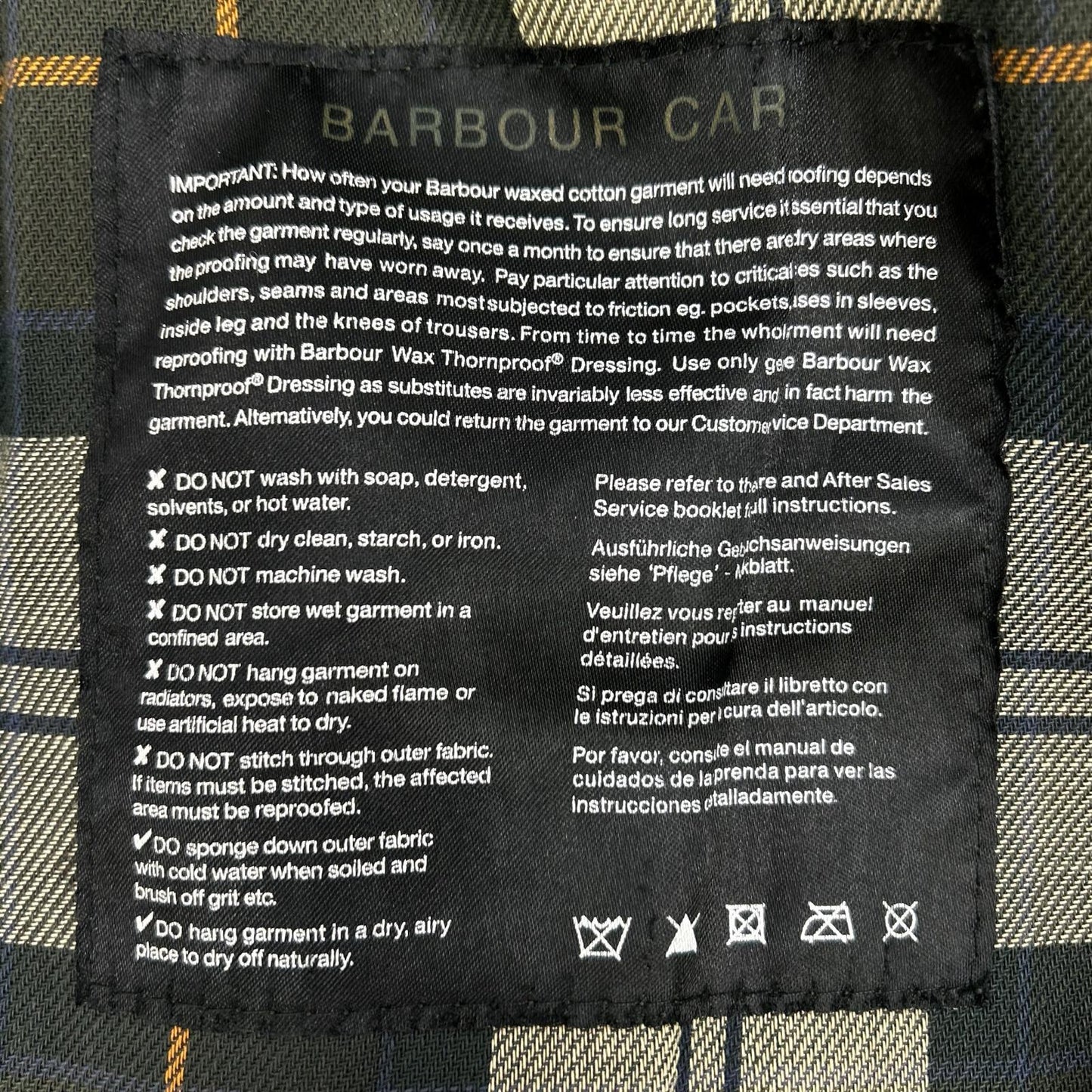 Barbour バブアー カーキ MWX0534SG91 BORDER ワックスコート ジャケット