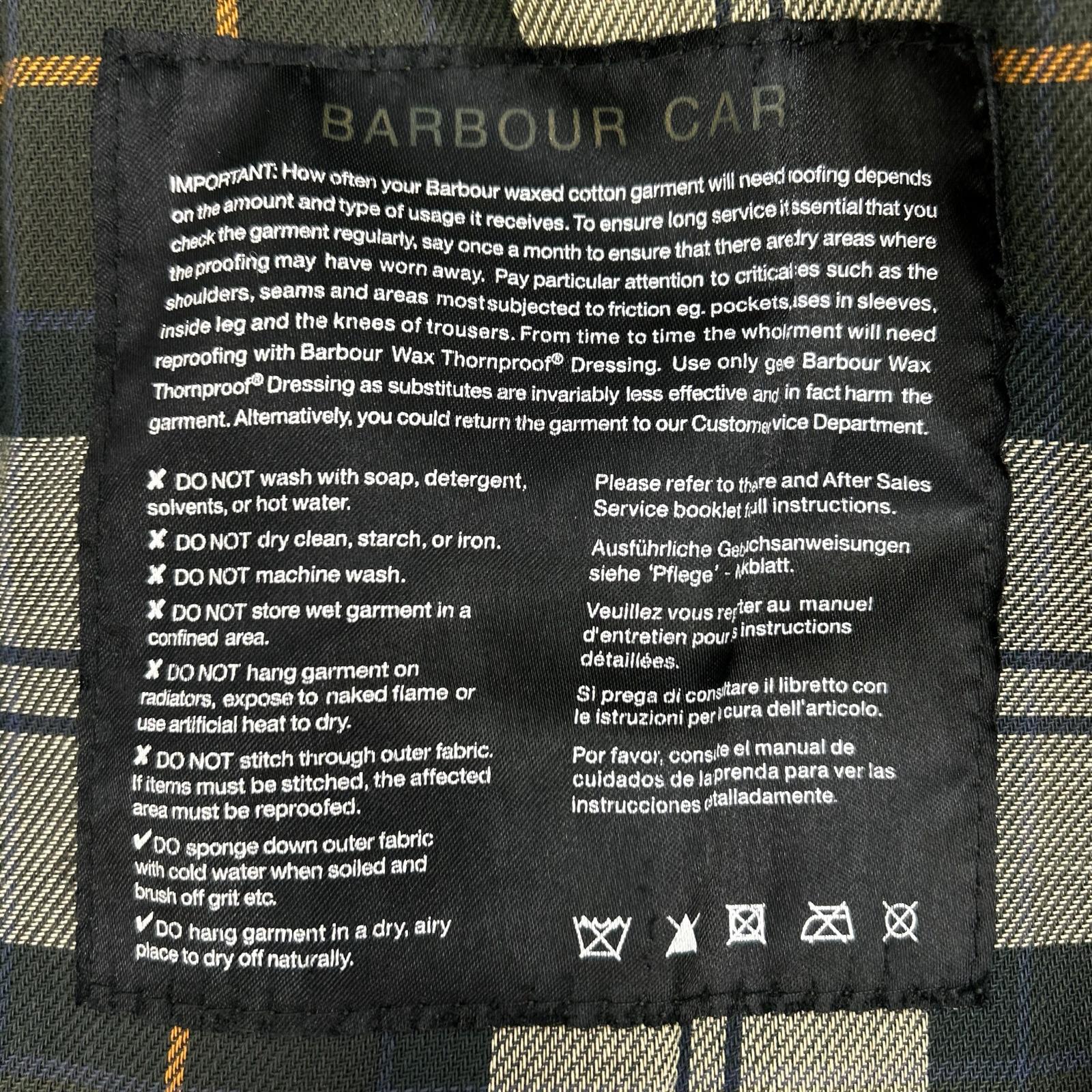 Barbour バブアー カーキ MWX0534SG91 BORDER ワックスコート ジャケット