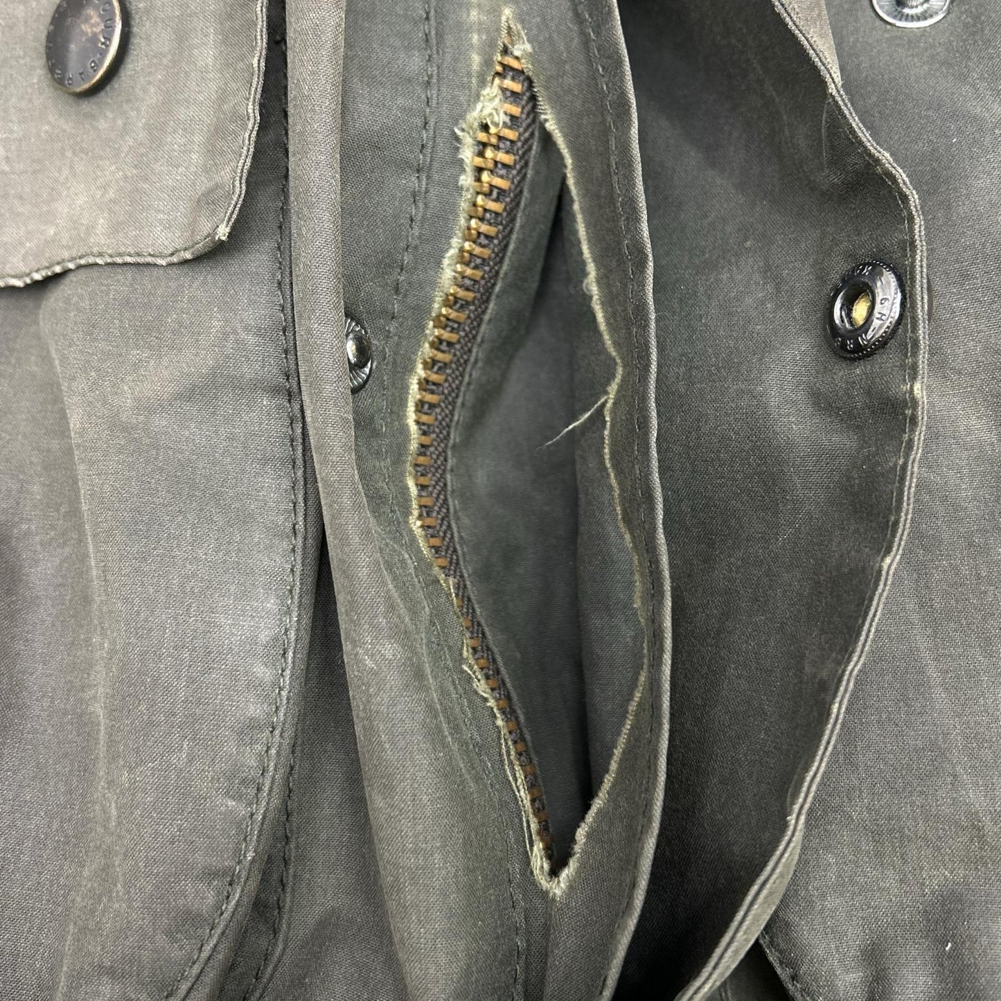 Barbour バブアー カーキ MWX0534SG91 BORDER ワックスコート ジャケット