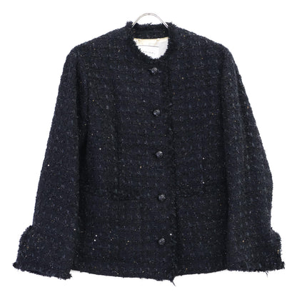 BEIGE ベイジ 23SS ブラック MONGE ノーカラージャケット ジャケット
