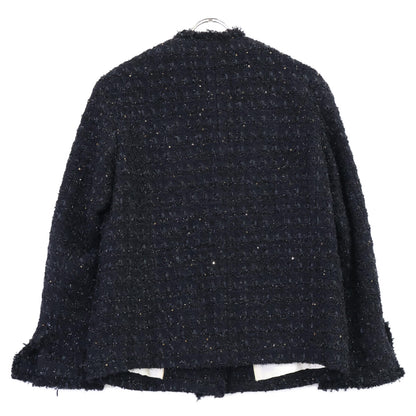 BEIGE ベイジ 23SS ブラック MONGE ノーカラージャケット ジャケット